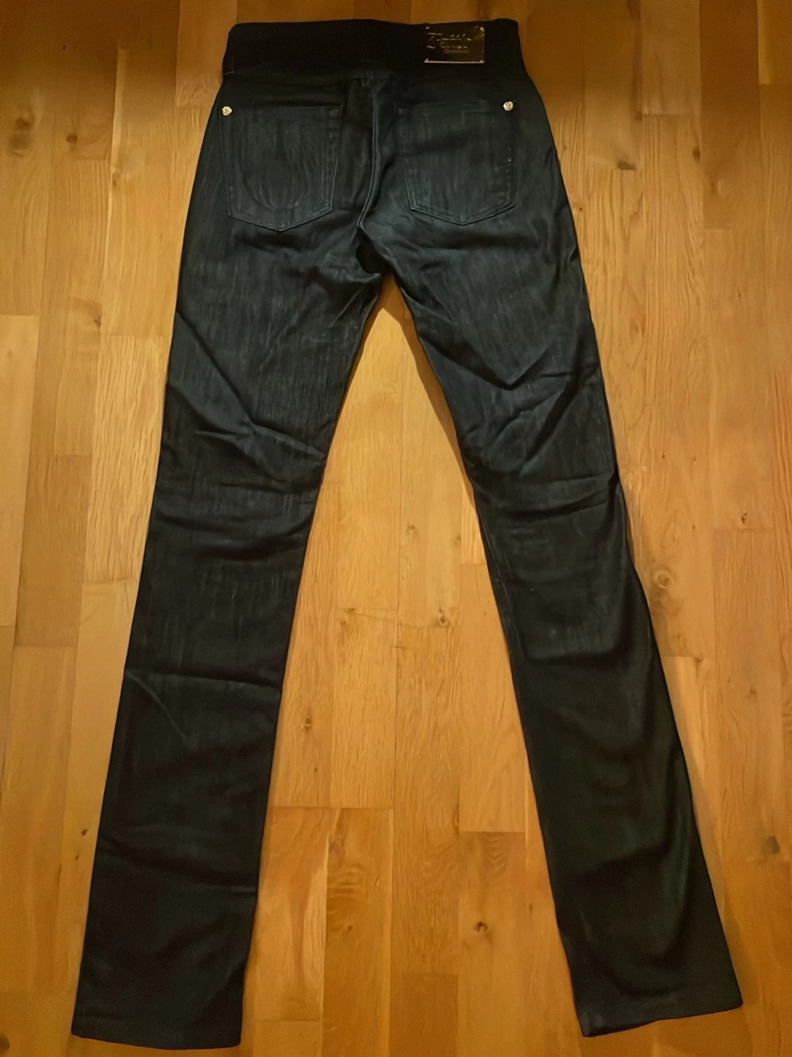 Svarta låg midjade Jeans 
