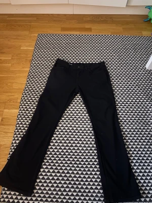 Celine jeans Hedi era - Säljer ett par svarta bootcut jeans med klassisk femficksdesign och utsvängda ben. Jeansen har bälteshällor och knappgylf. Perfekta för dig som gillar en retroinspirerad look och vill ha ett par jeans som sticker ut lite extra.