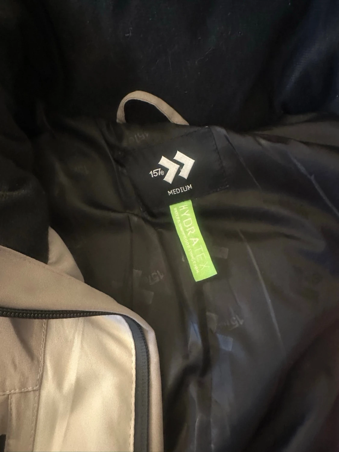 Beige vinterjacka  - 2