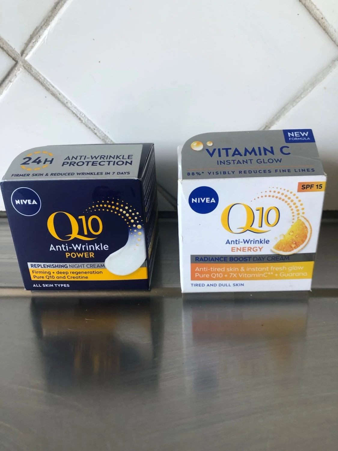 Nivea Q10 Anti-Wrinkle dag- och nattkräm