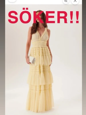 Söker bubbleroom klänning  - Söker denna klänning från bubbleroom! 