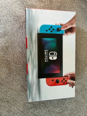 Nintendo Switch  - Nintendo Switch använt 1-2 gånger så helt som nytt i princip orört typ allt ingår 