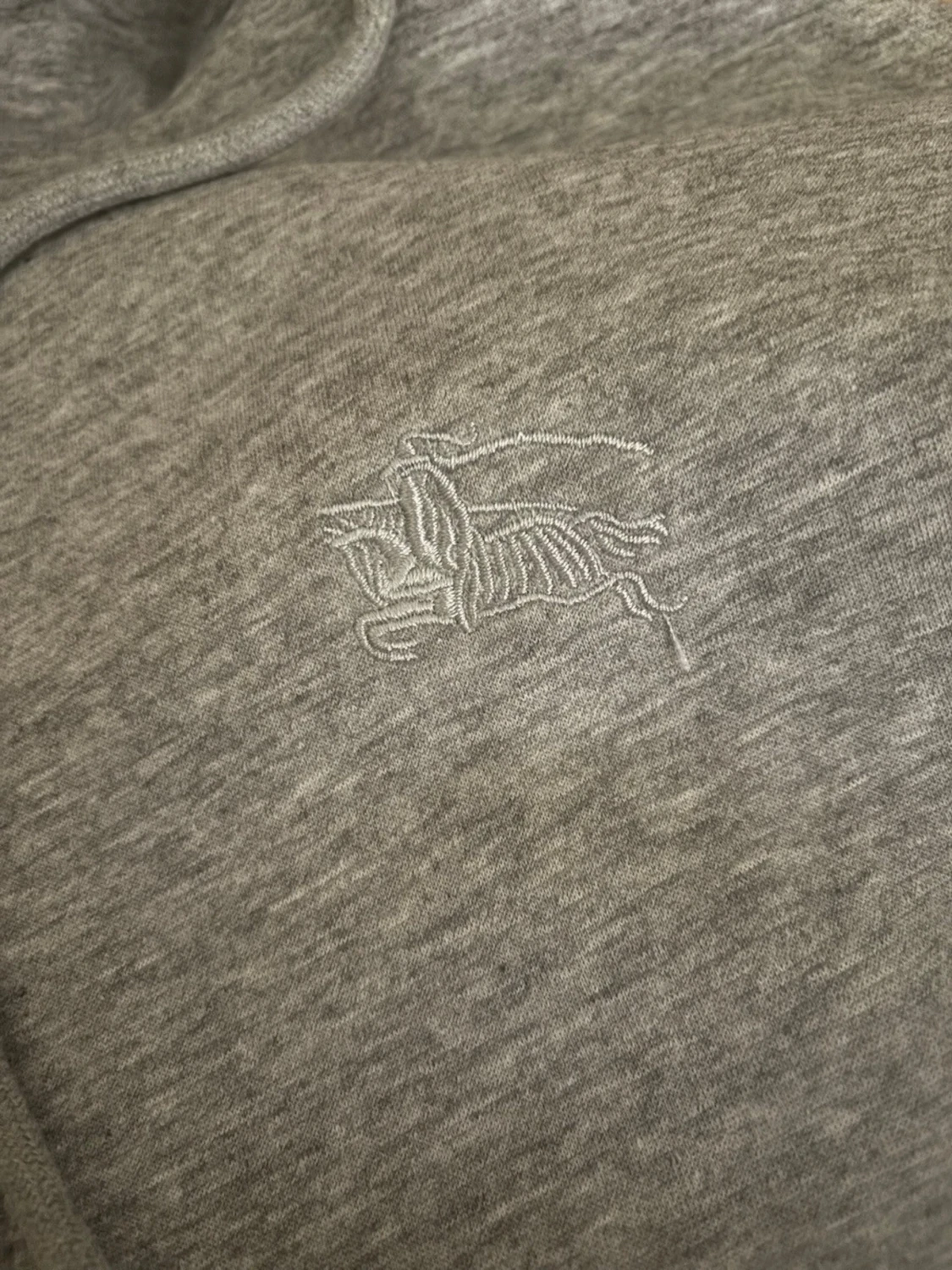 Grå zip hoodie från Burberry - 1