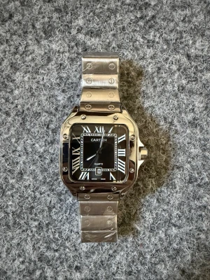 Cartierr black and silver watch - Brand new!