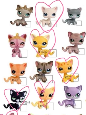 Littlest pet shop / petshop / Lps - SÖKER!!  - Hej! Jag söker att köpa eller byta mot de som jag har på dessa bilder, dom som är inringade är såna som jag verkligen är intresserad av att köpa, medan dom utan hjärtan är lite lägre prioritet, men som jag fortfarande är intresserad av. Har ni och säljer/byter dessa så hör gärna av er! :3