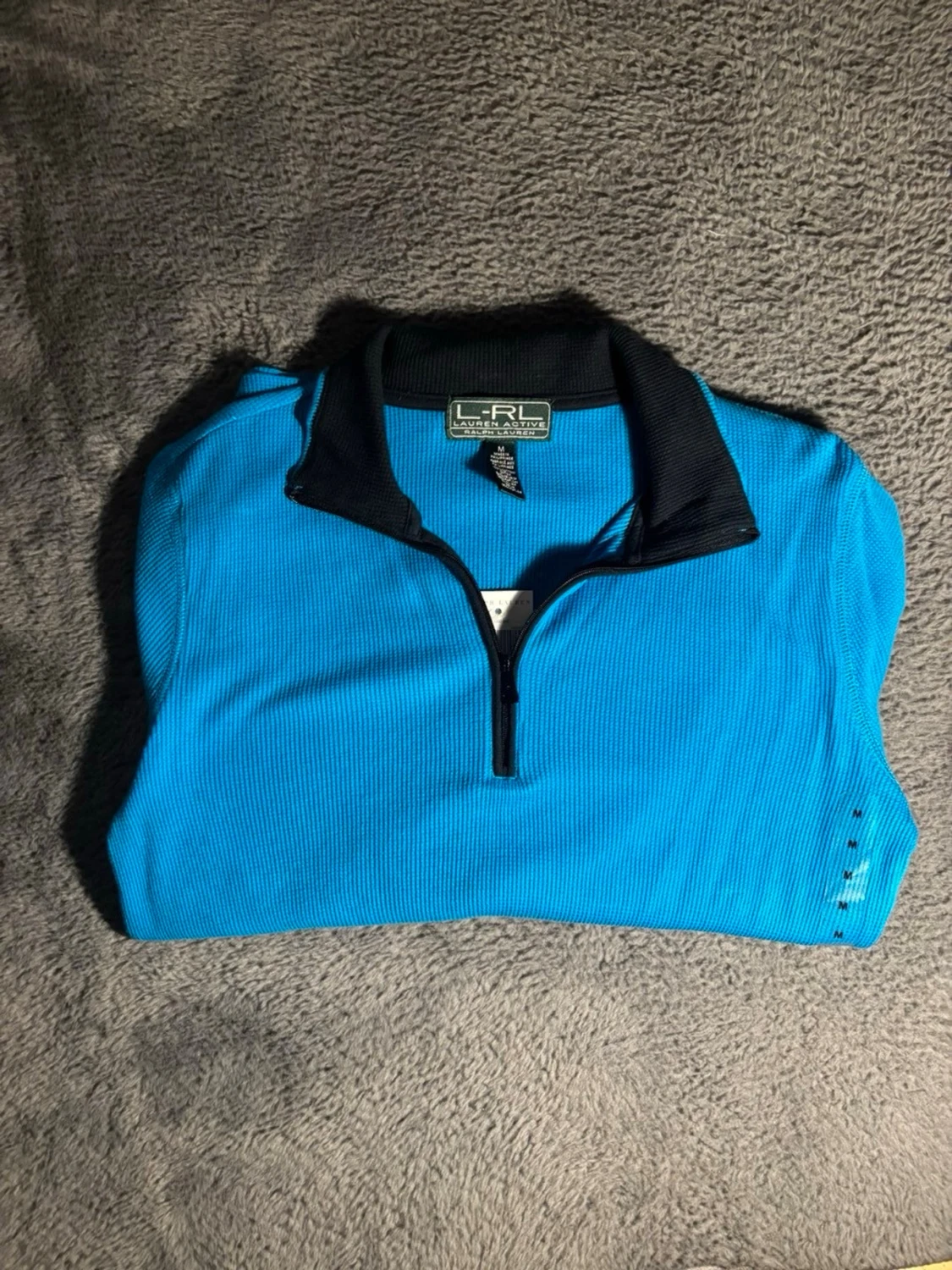 Blå halvzip från Lauren Ralph Lauren