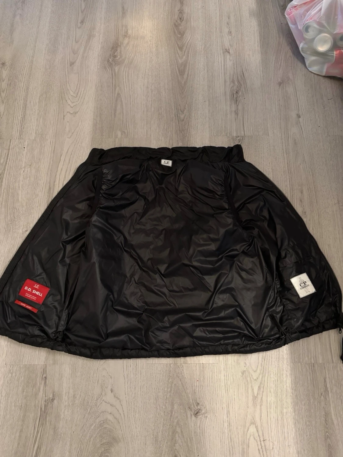 Svart dunväst från C.P Company - 2