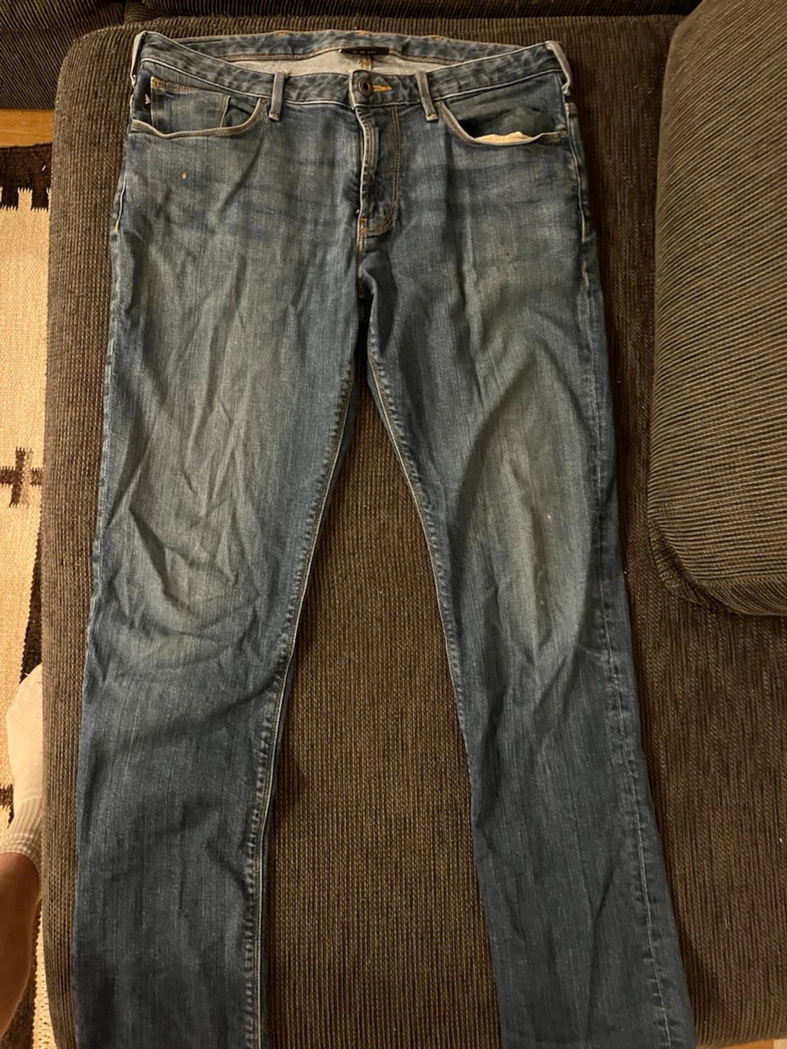 Blå jeans från Emporio Armani