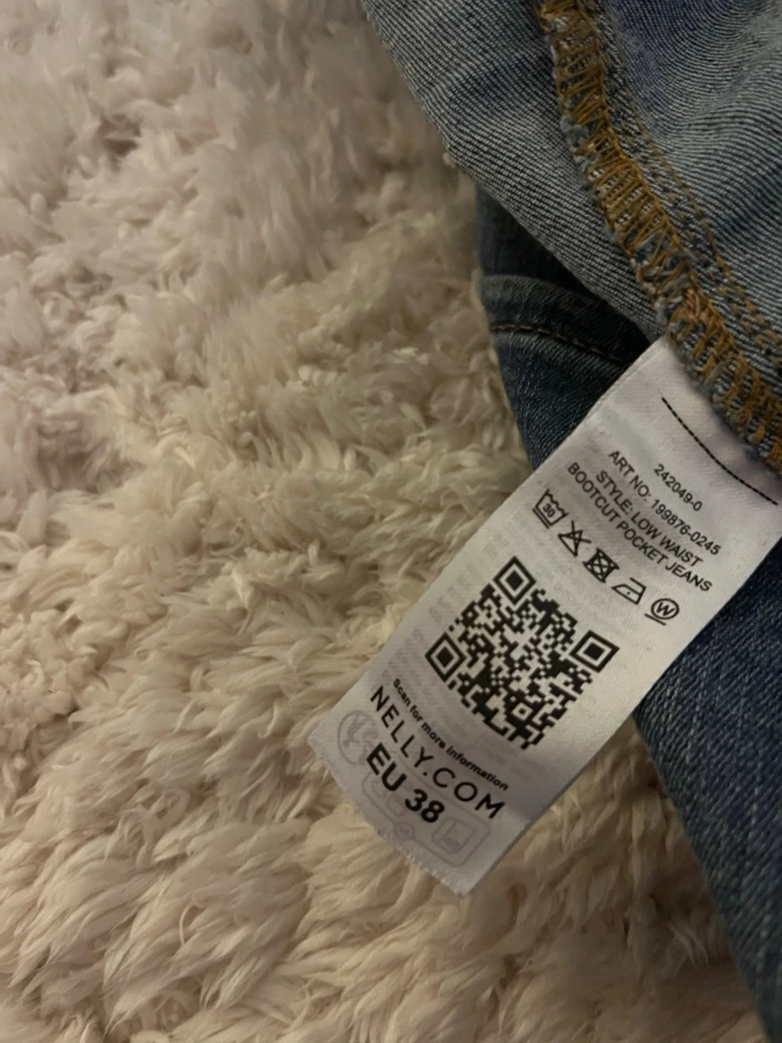 Nelly Jeans mörkblå - Stl 38 - 3