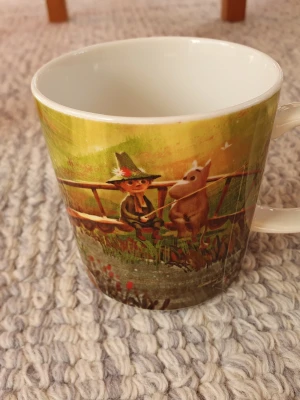 Ny Mumin mugg Den sista draken  - Felfri mugg med etikett kvar. Arabia. Packar mycket bra. 