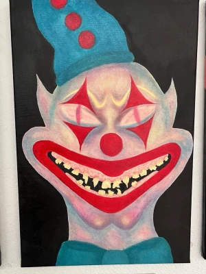 Oljemålning på linne canvas - Disappointment ”That’s what you deserve”  Egen skapad tavla. Den är del av en kollektion som representerar känslorna ”Terrified, Loneliness, Disappointment & Frustration”. Medium- olja Canvas- linne Storlek- 40x60  (Tavlans säljs utan någon ram)