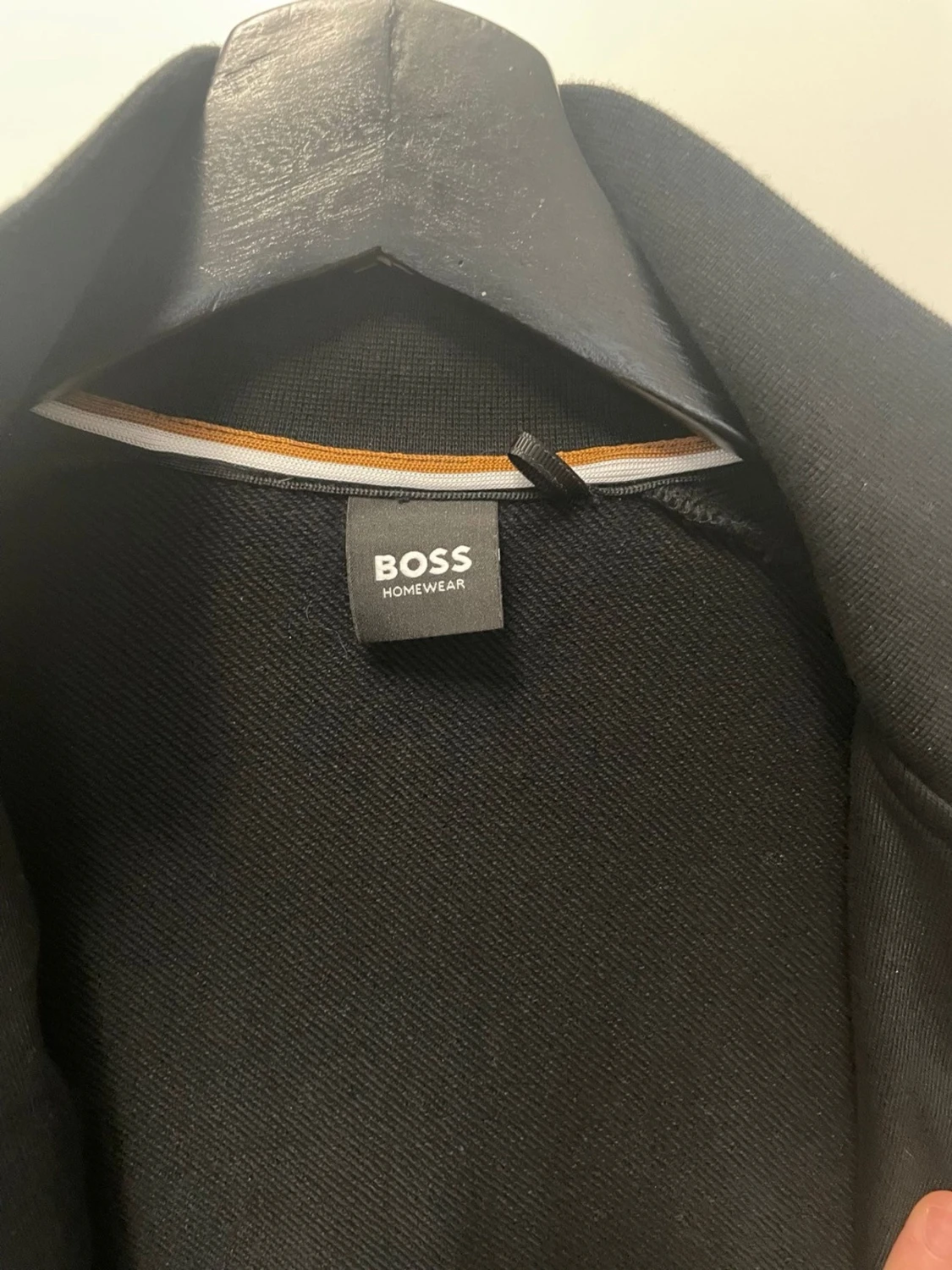 Svart zip-hoodie från Hugo boss - 4
