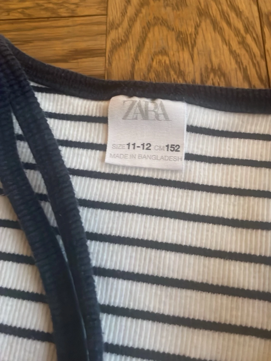 Randig linnetopp från Zara - 1