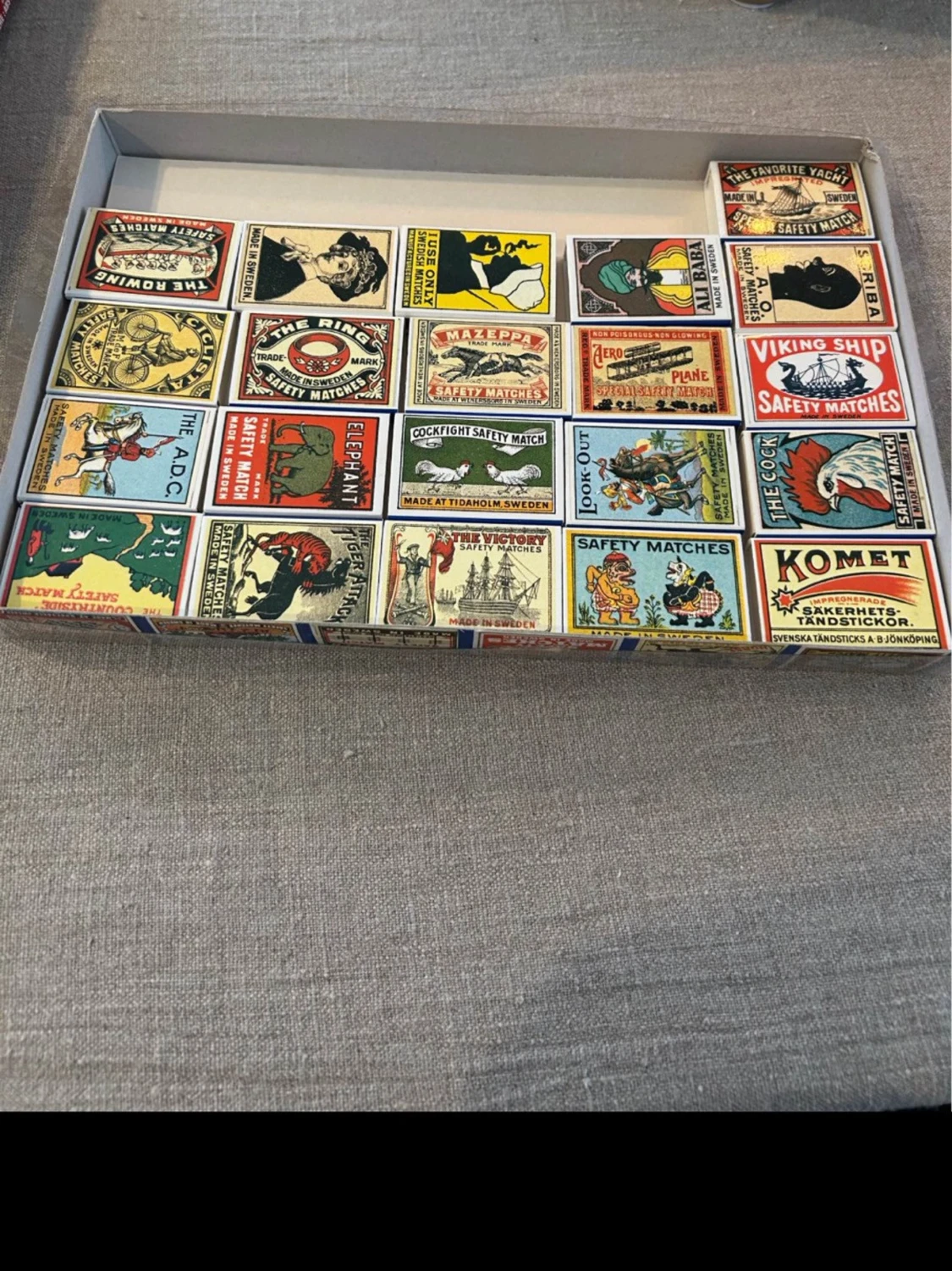 Vintage Tändsticksaskar Swedish Match - 3