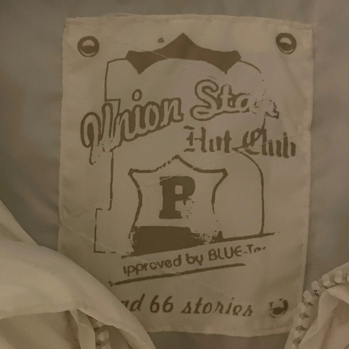 Cardigan stickad vit/grå - 3