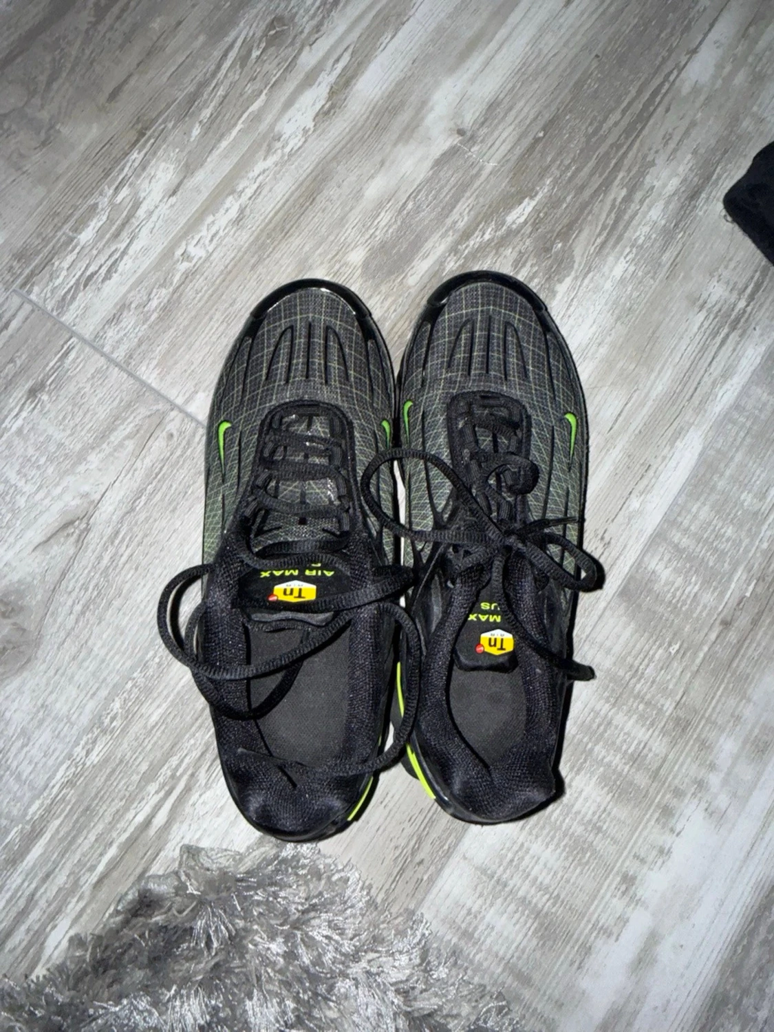 Nike Air Max Plus Tn Svart/grön - 3