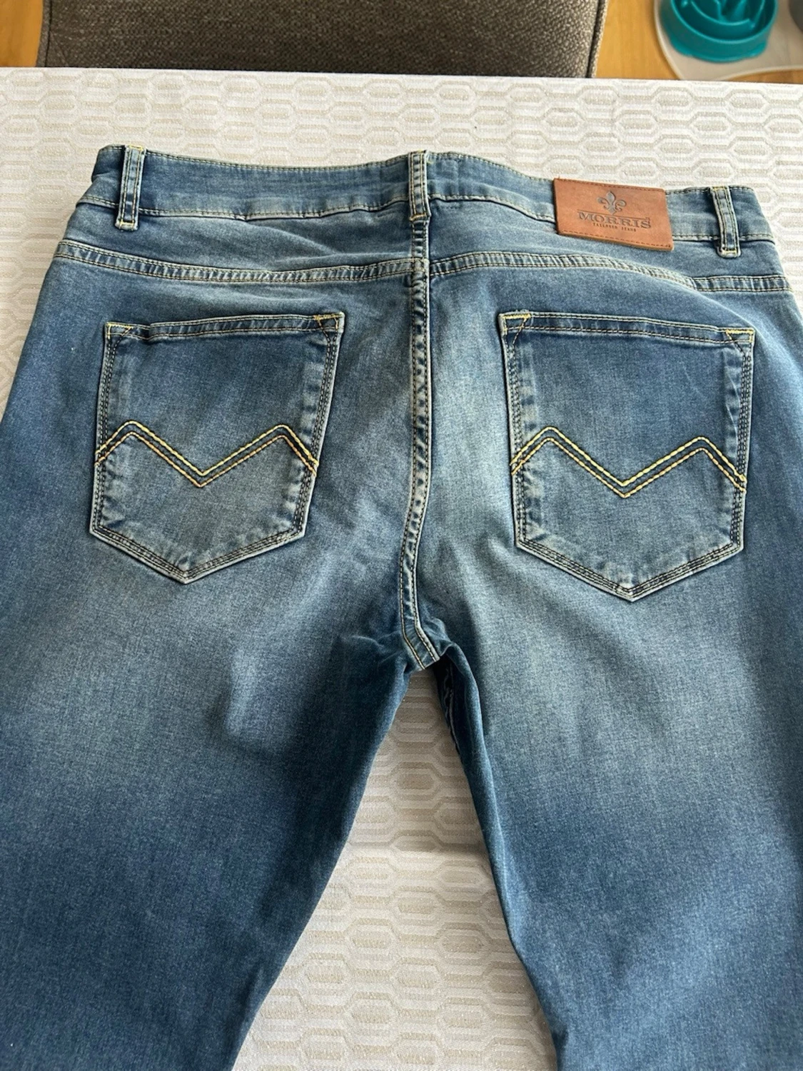 Blå jeans från Morris Steve satin 33/34 - 2