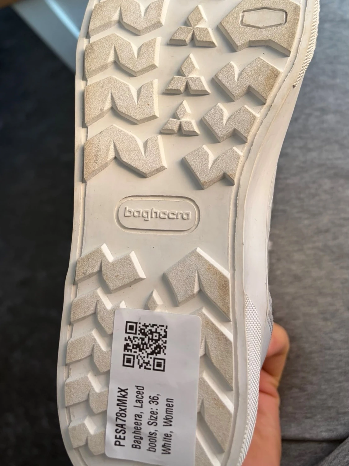 Vita fodrade kängor från Bagheera - 4