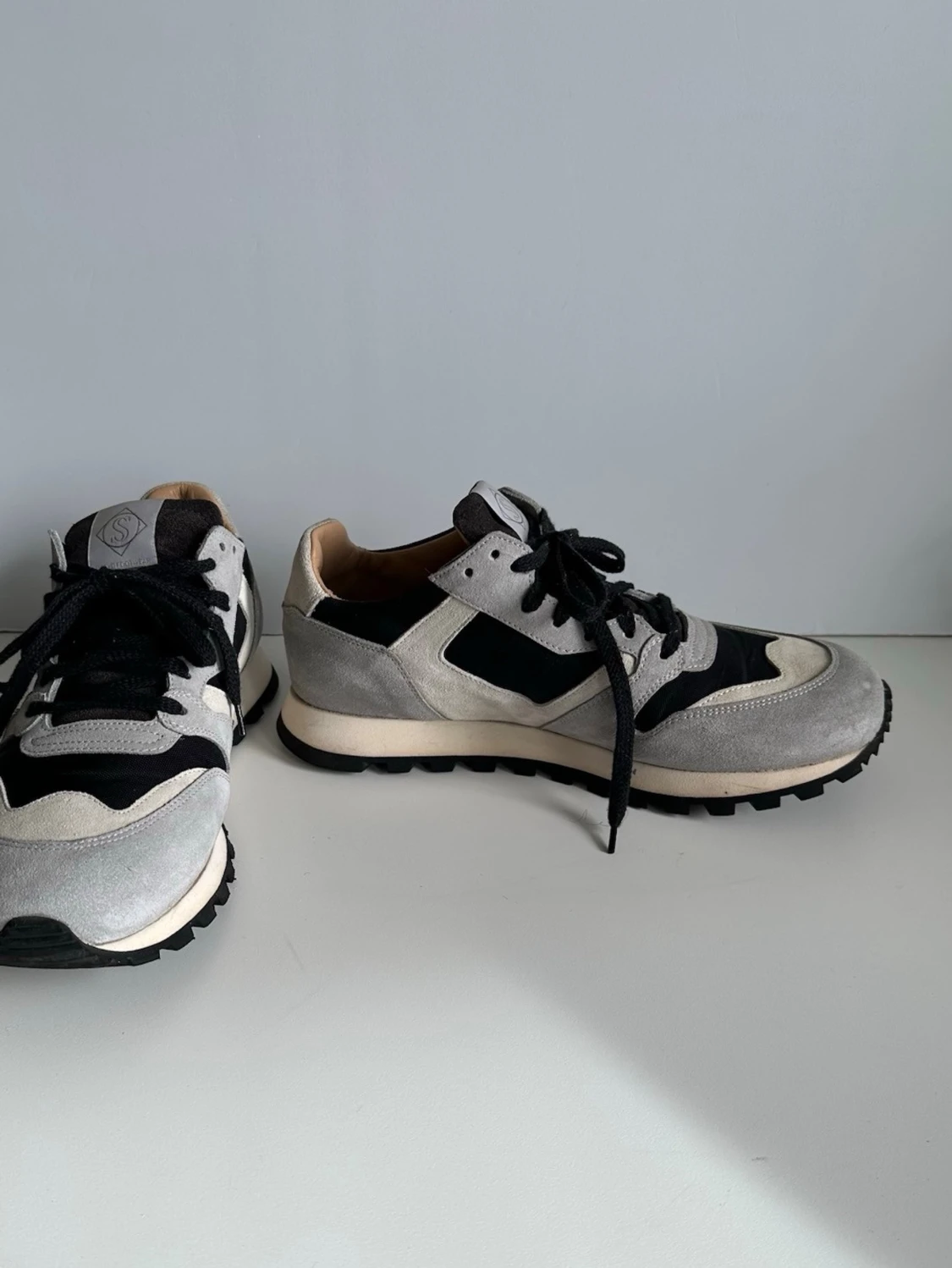 SWEYD - Grå & svarta sneakers - storlek 39 - 3