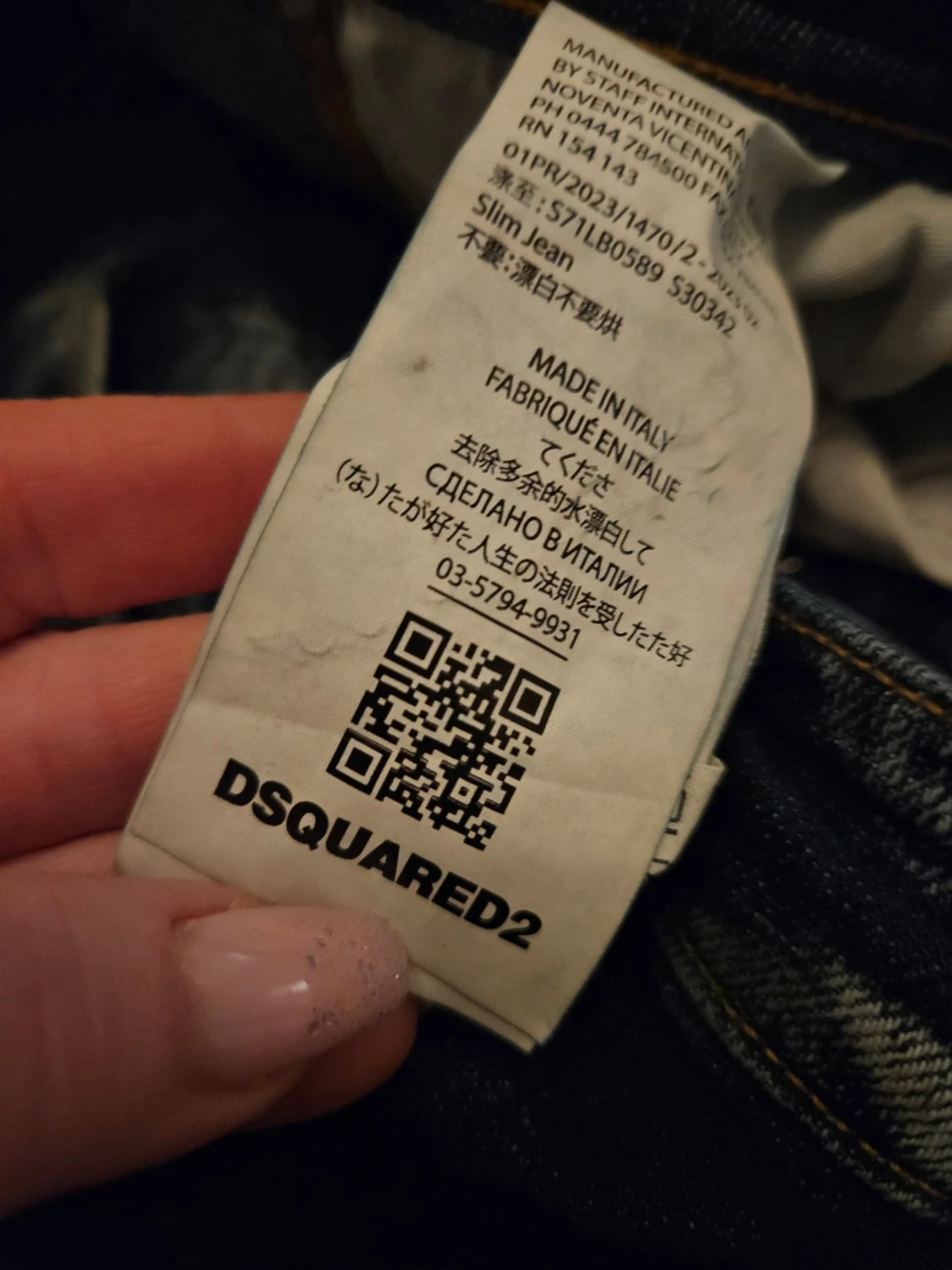 Distressed jeans från Dsquared2 - 2
