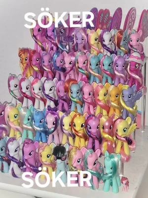 Söker my little ponys - Samlare, svarar snabbt. Om du vill köpa finns det även på min profil