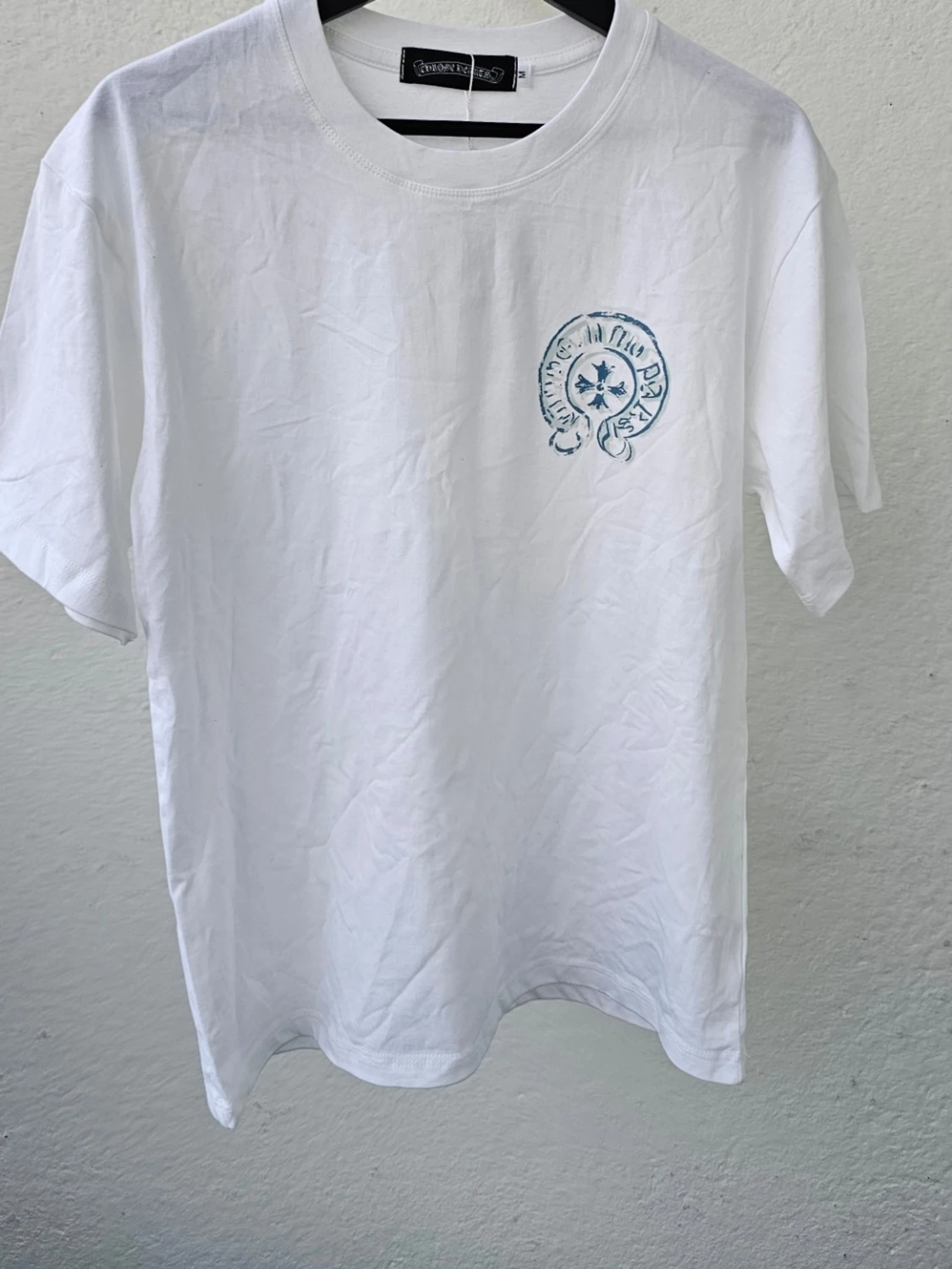 Vit t-shirt från Chrome Hearts
