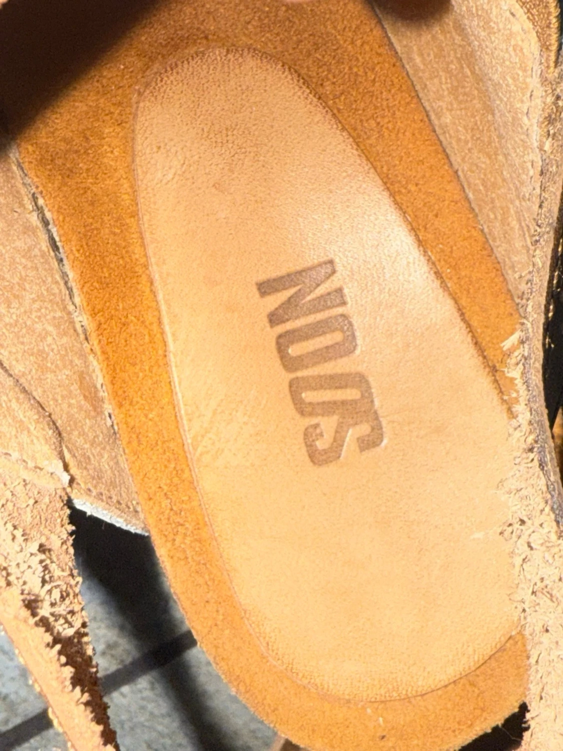 Bruna kilklackade sandaler - 3