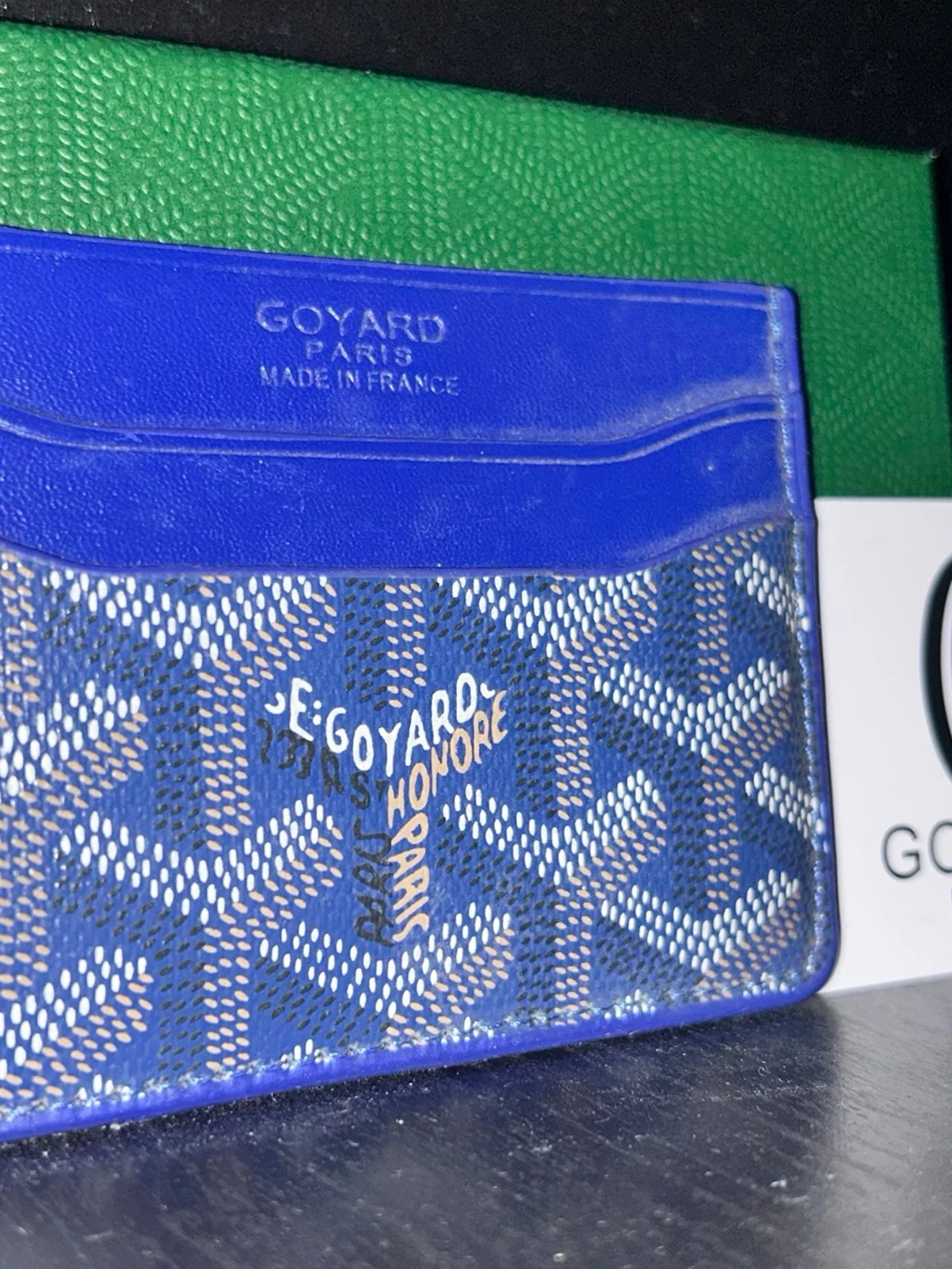 Korthållare blå - 2