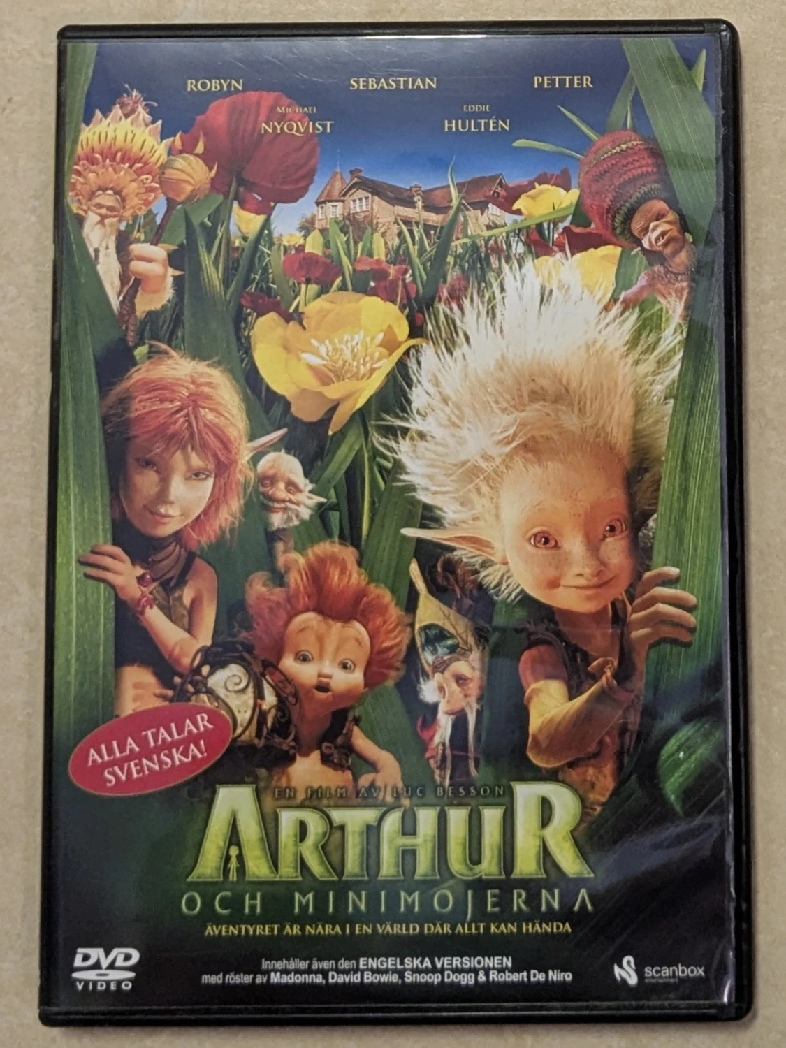 DVD , ARTHUR OCH MINIMOJERNA