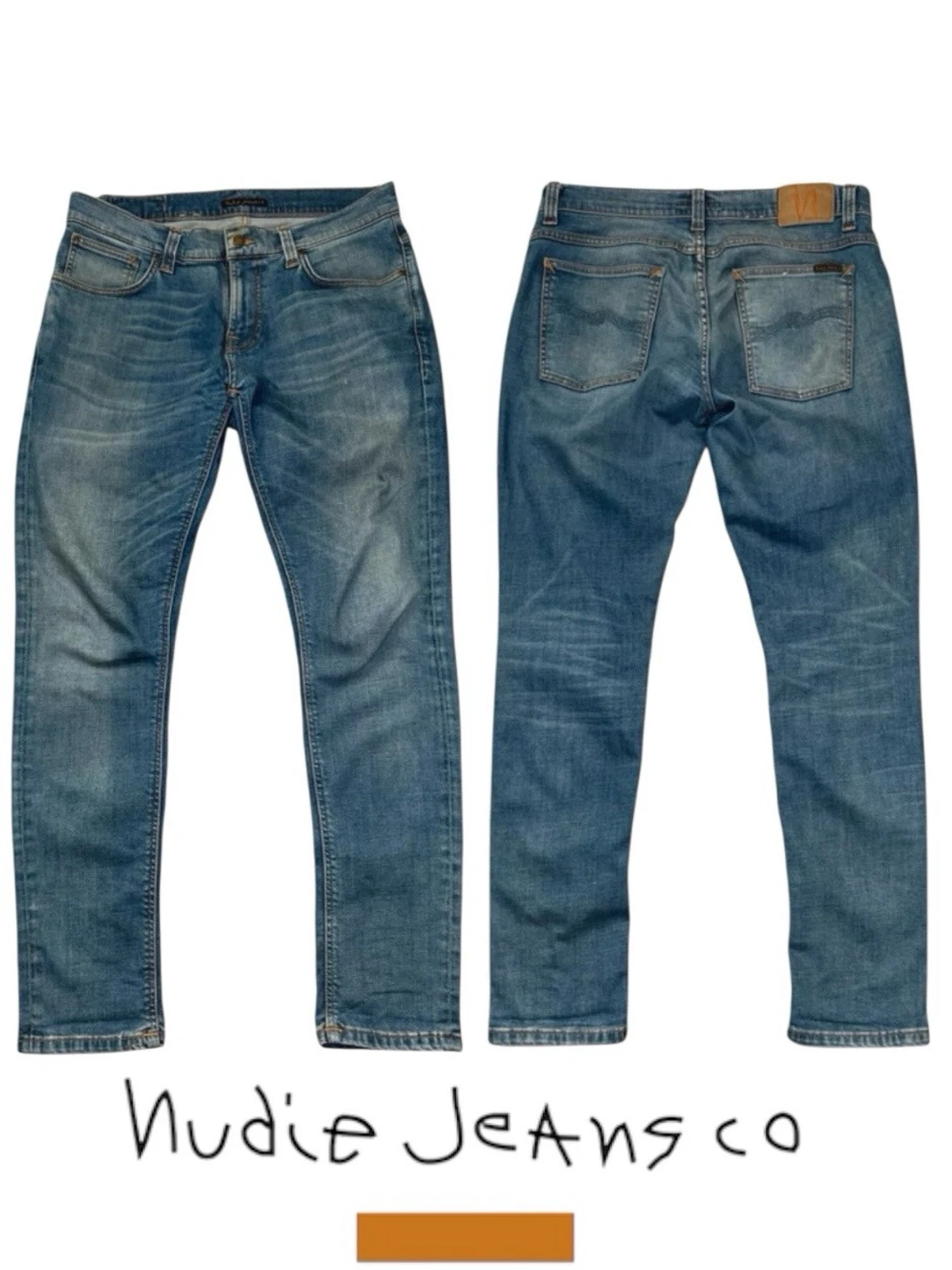 Blå jeans från Nudie Jeans Co
