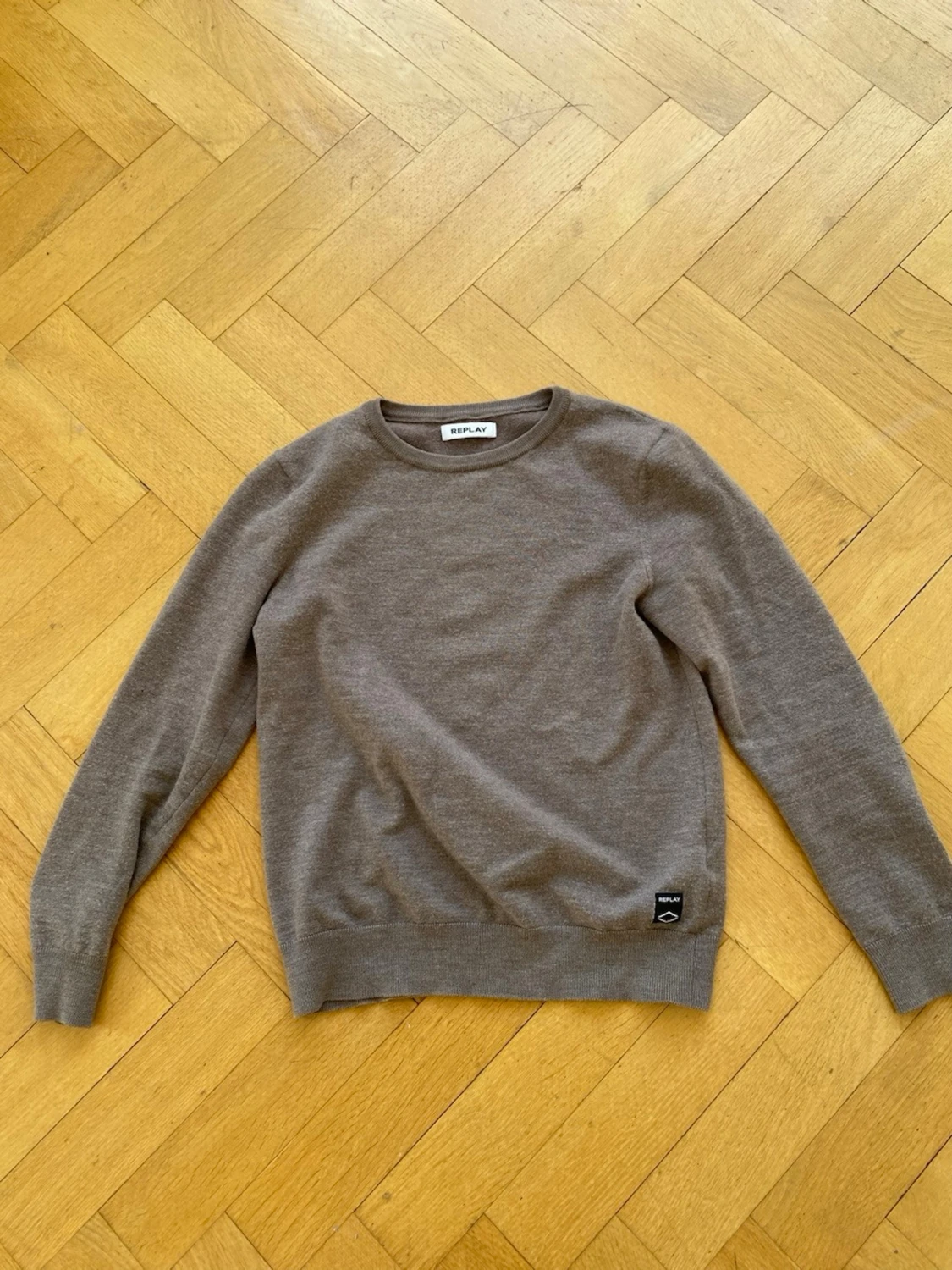 Brun stickad tröja från Replay - 1