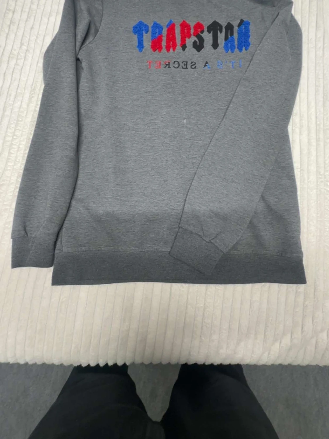 Grå sweatshirt från Trapstar