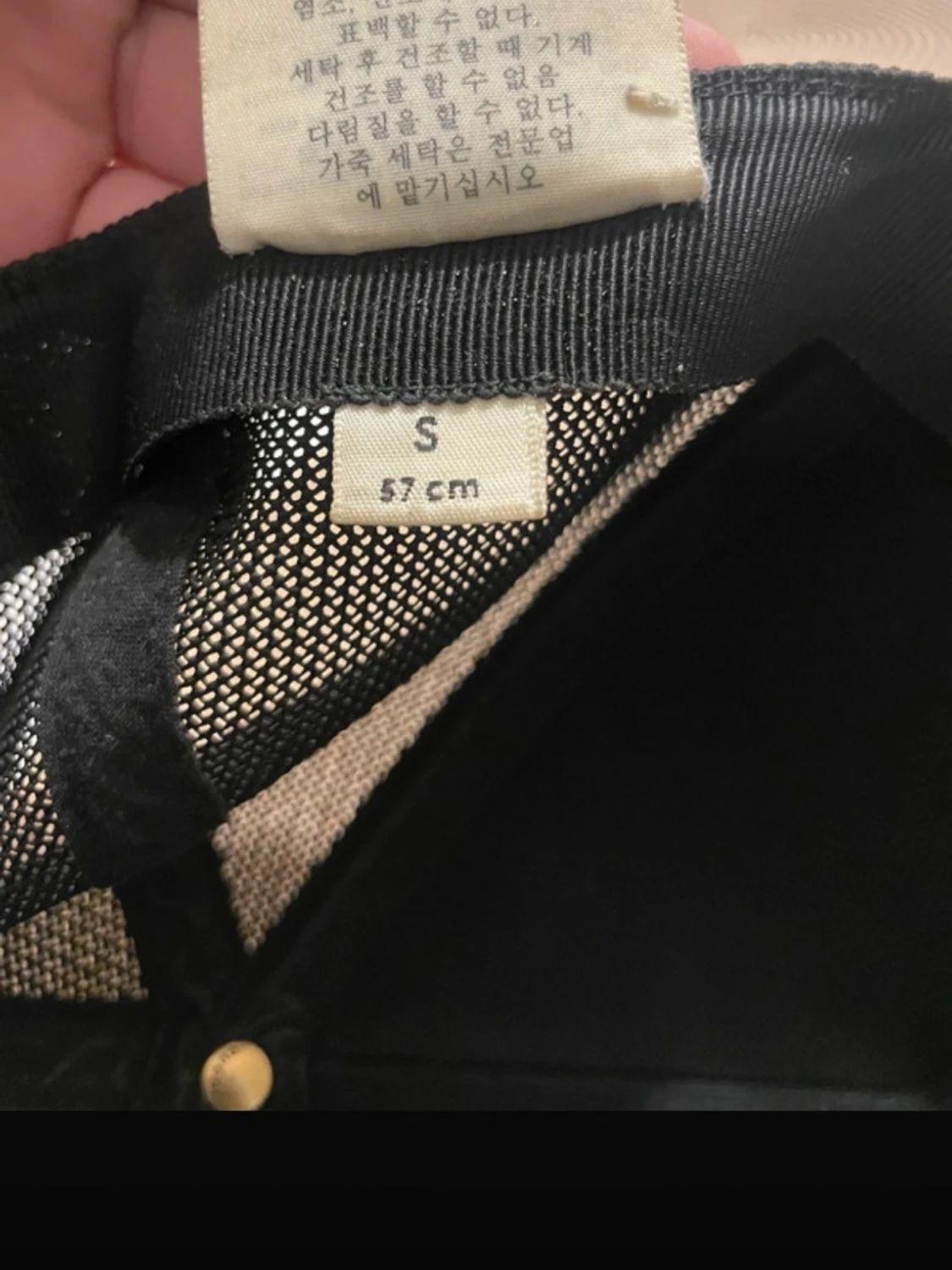 Gucci keps med bi och GG-mönster - 6