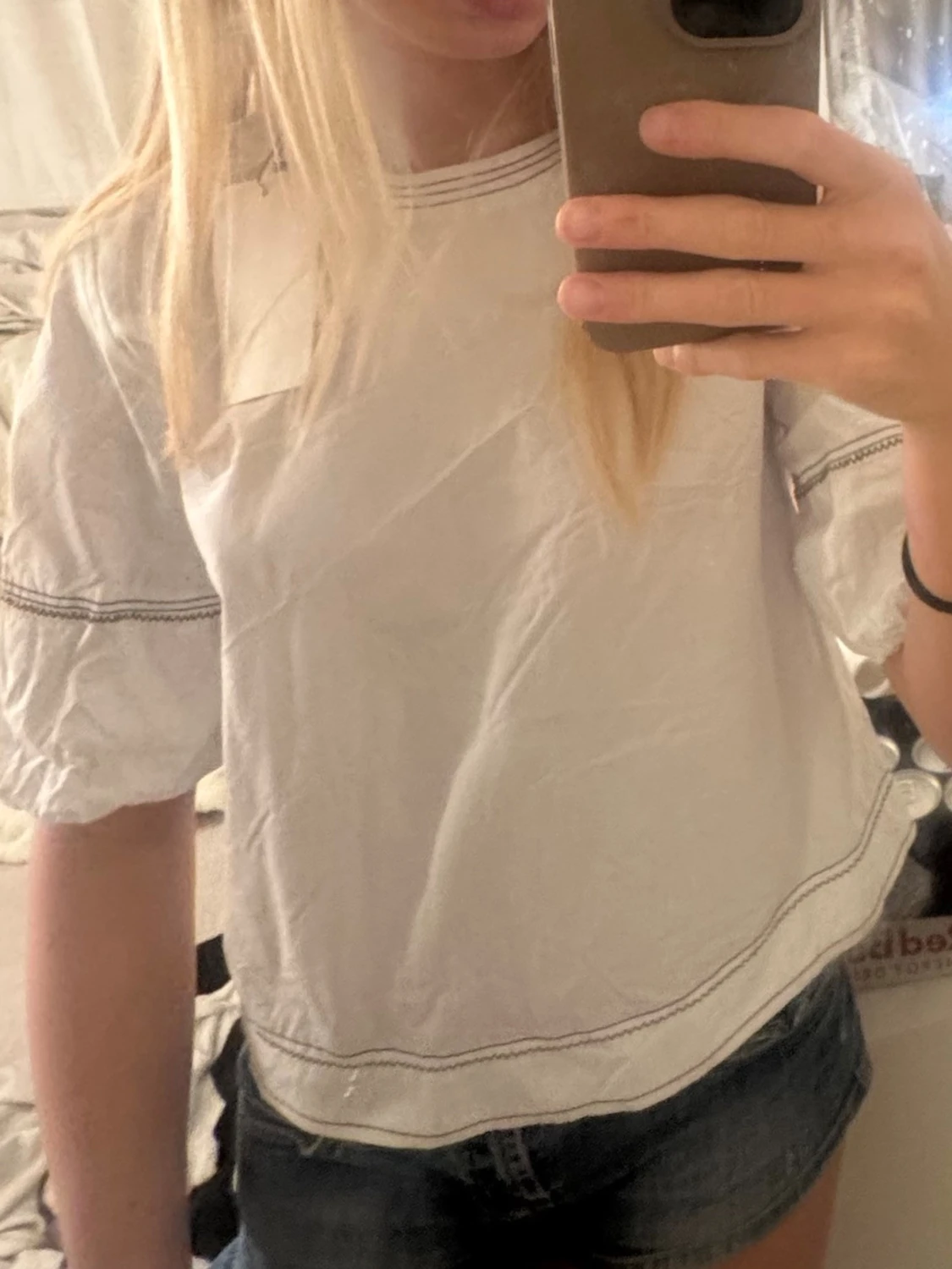 Vit blus  - 1