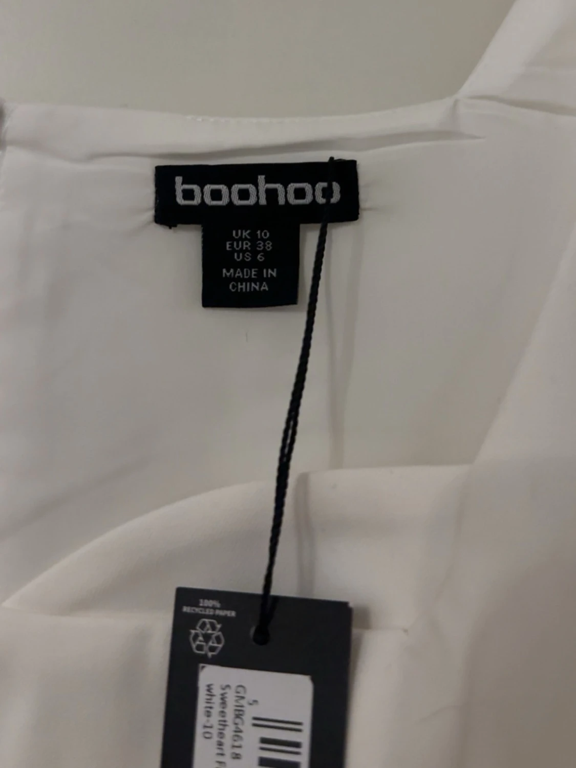 Vit studentklänning - 3