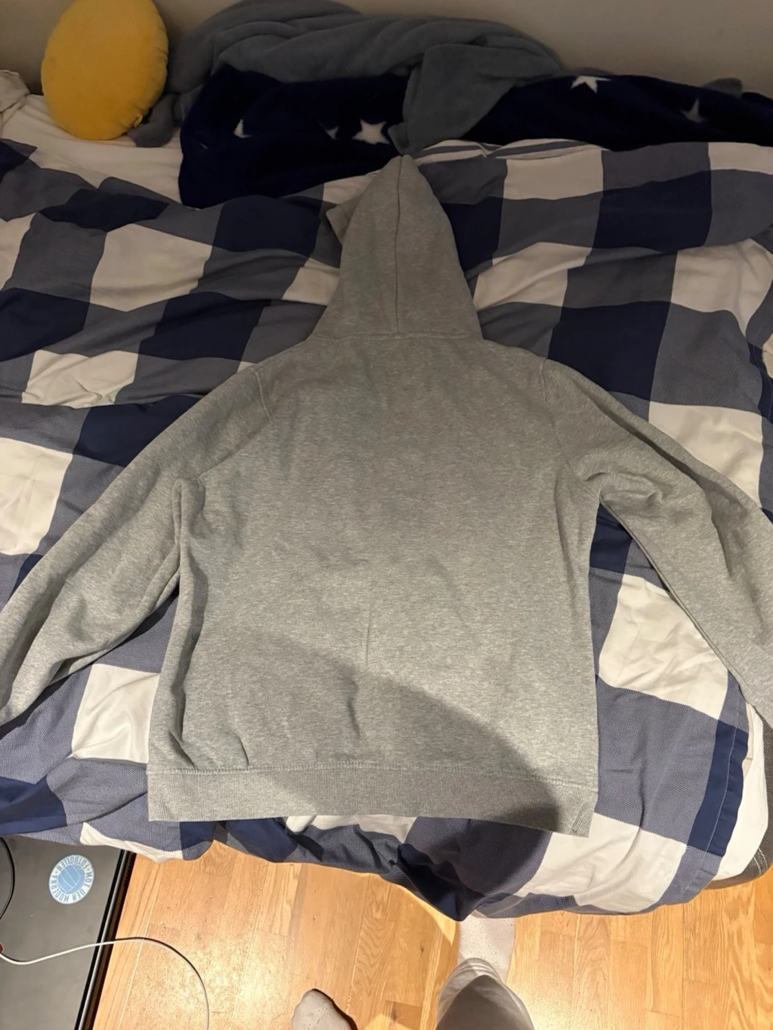 Grå hoodieSU med tryck Åre Jämtland - 1