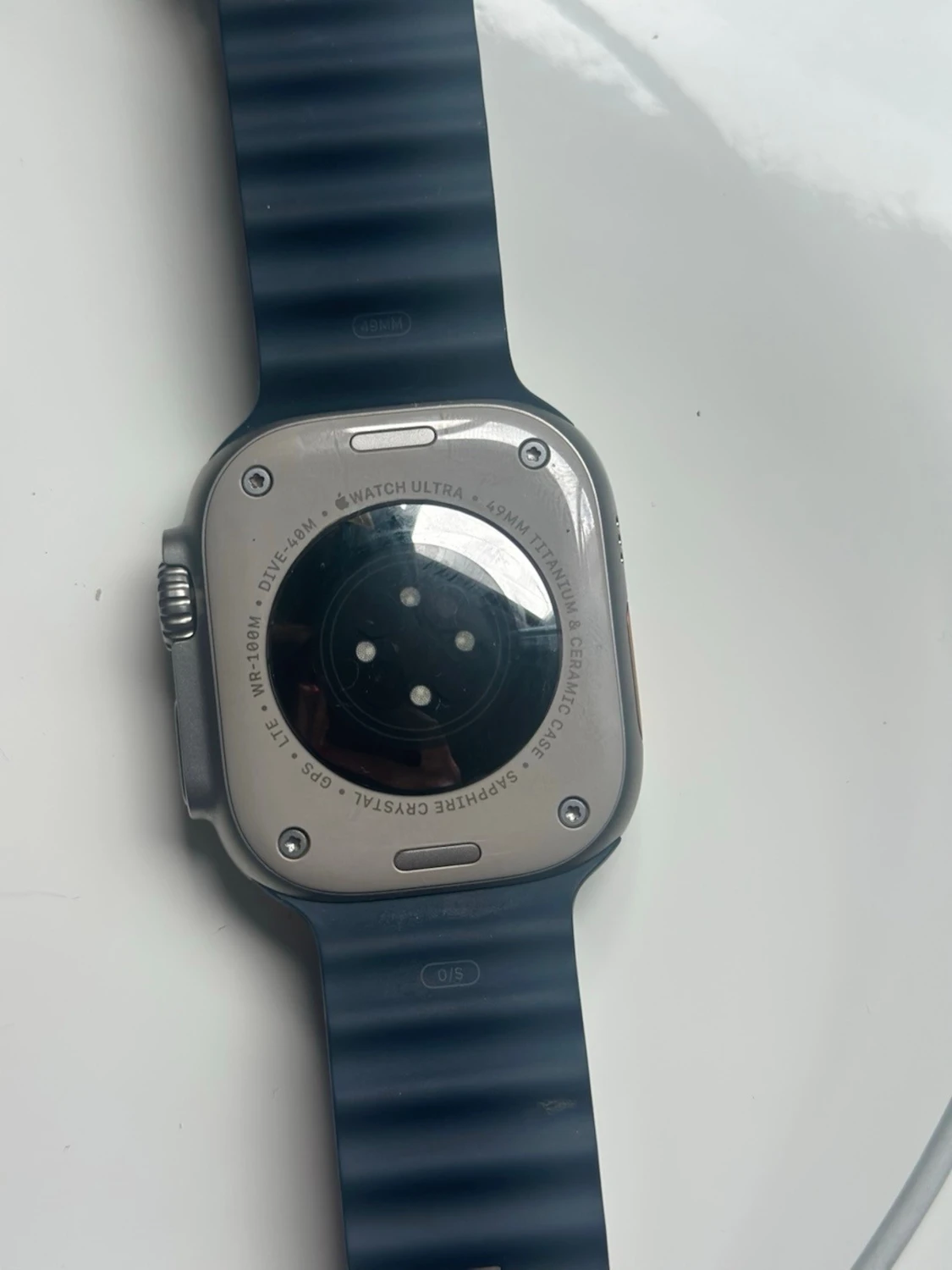Smartklocka med svart silikonarmband - 5