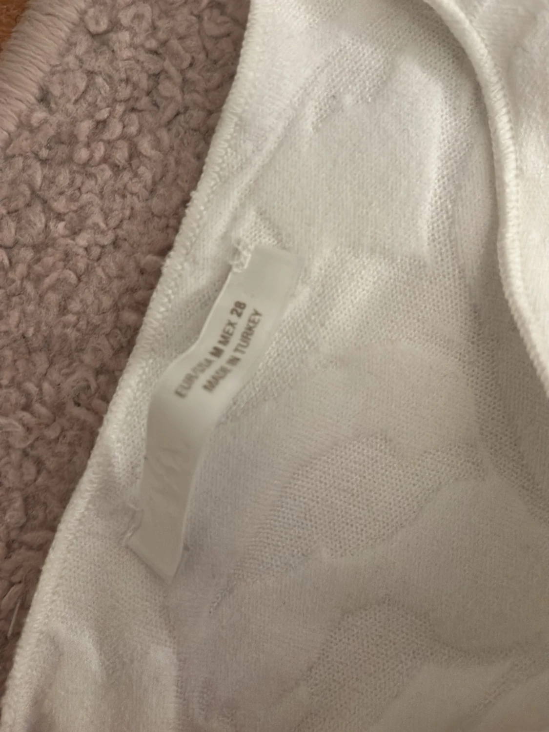 Vit lång klänning med breda axelband - 3