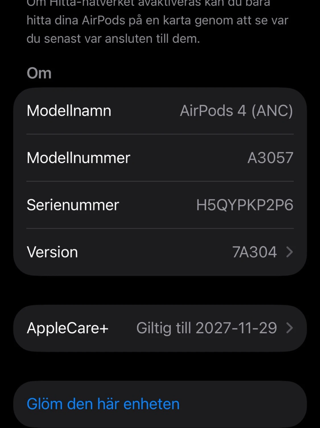 Apple AirPods 4 ANC vita - 1