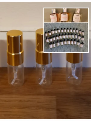 Adora/Essnce splitpaket  - 3 stycken 3 ml glasdekanter med spray ✨️Välj bland dofterna som finns på listor bland bilderna 