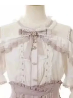 Jirai kei blouse - Köpt för 142kr, väldigt mysigt material, passar L S M 