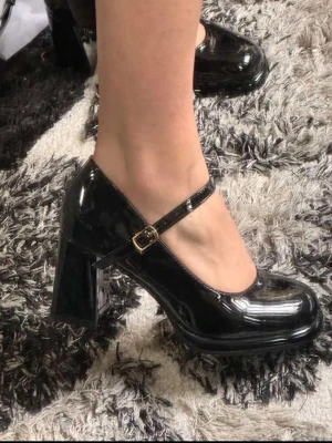 Svarta Mary Jane-pumps med klack - Vintage mary Janes ❤️