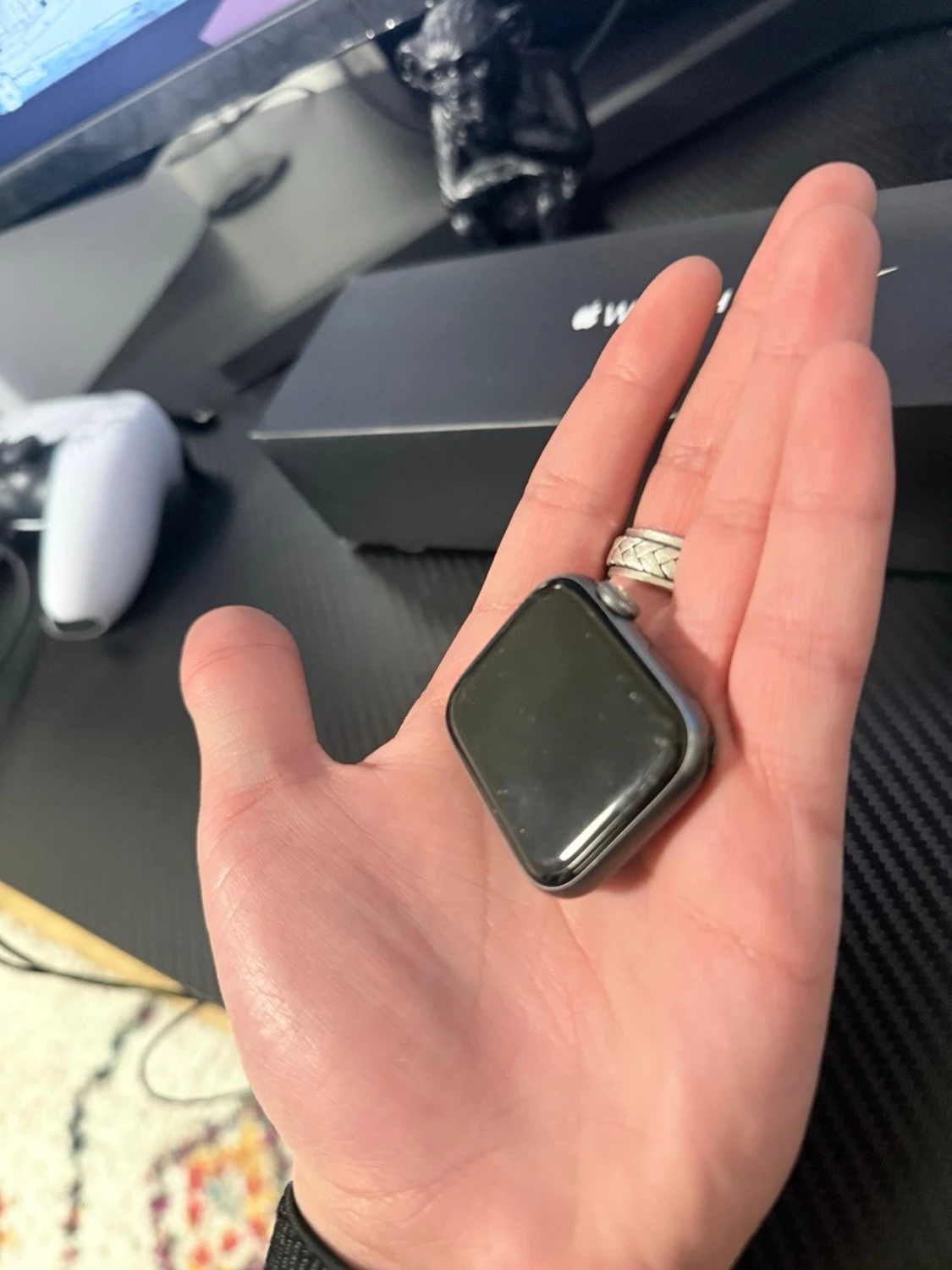 Apple Watch Nike svart aluminium - 2