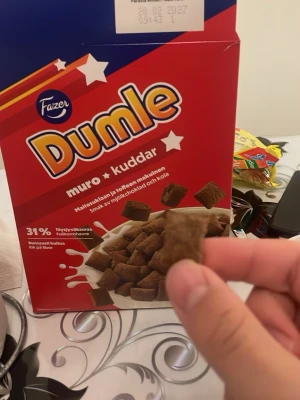 En dubble kudde flingor - En enda kudde.