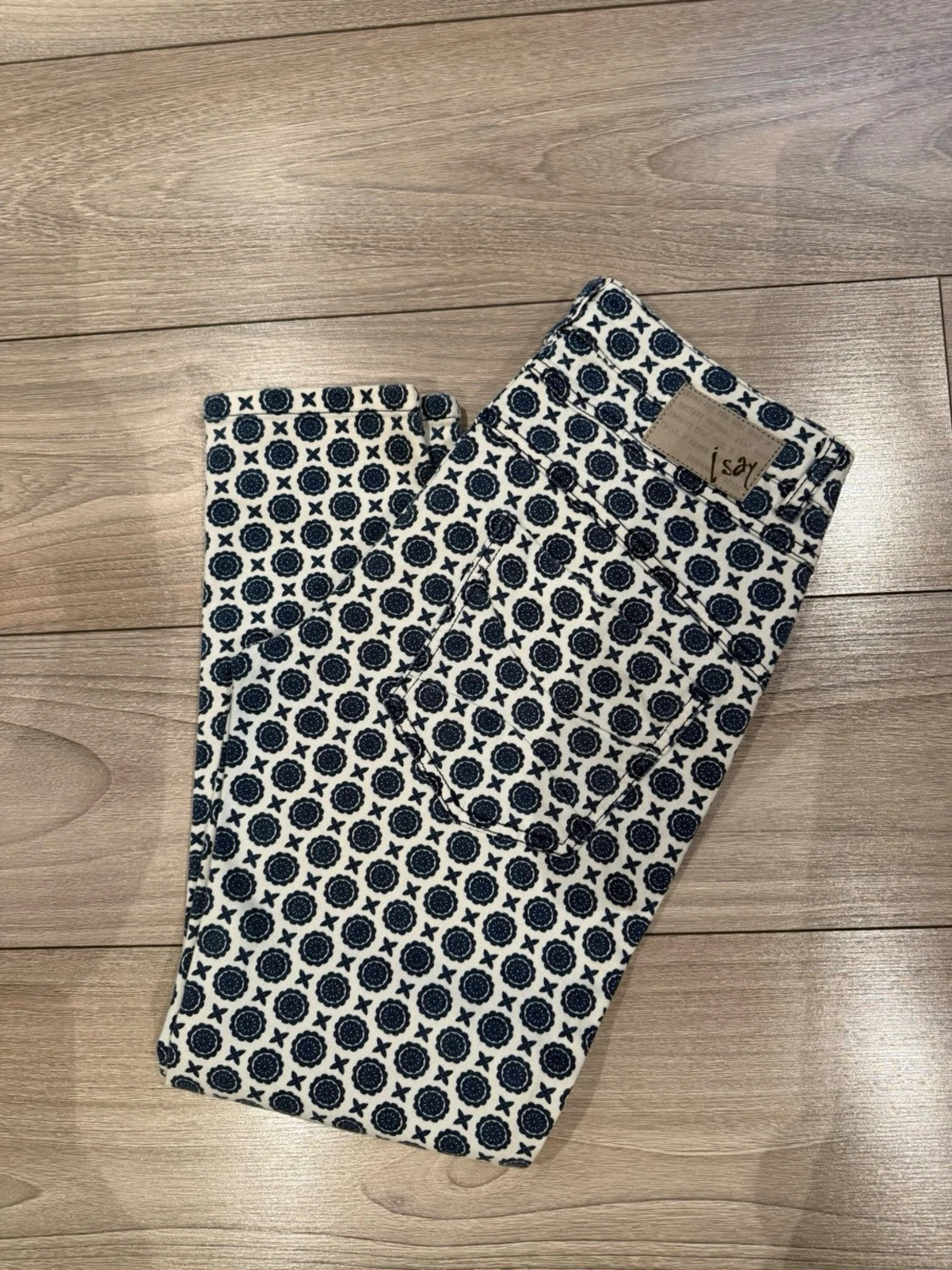 Mönstrade jeans från Isay