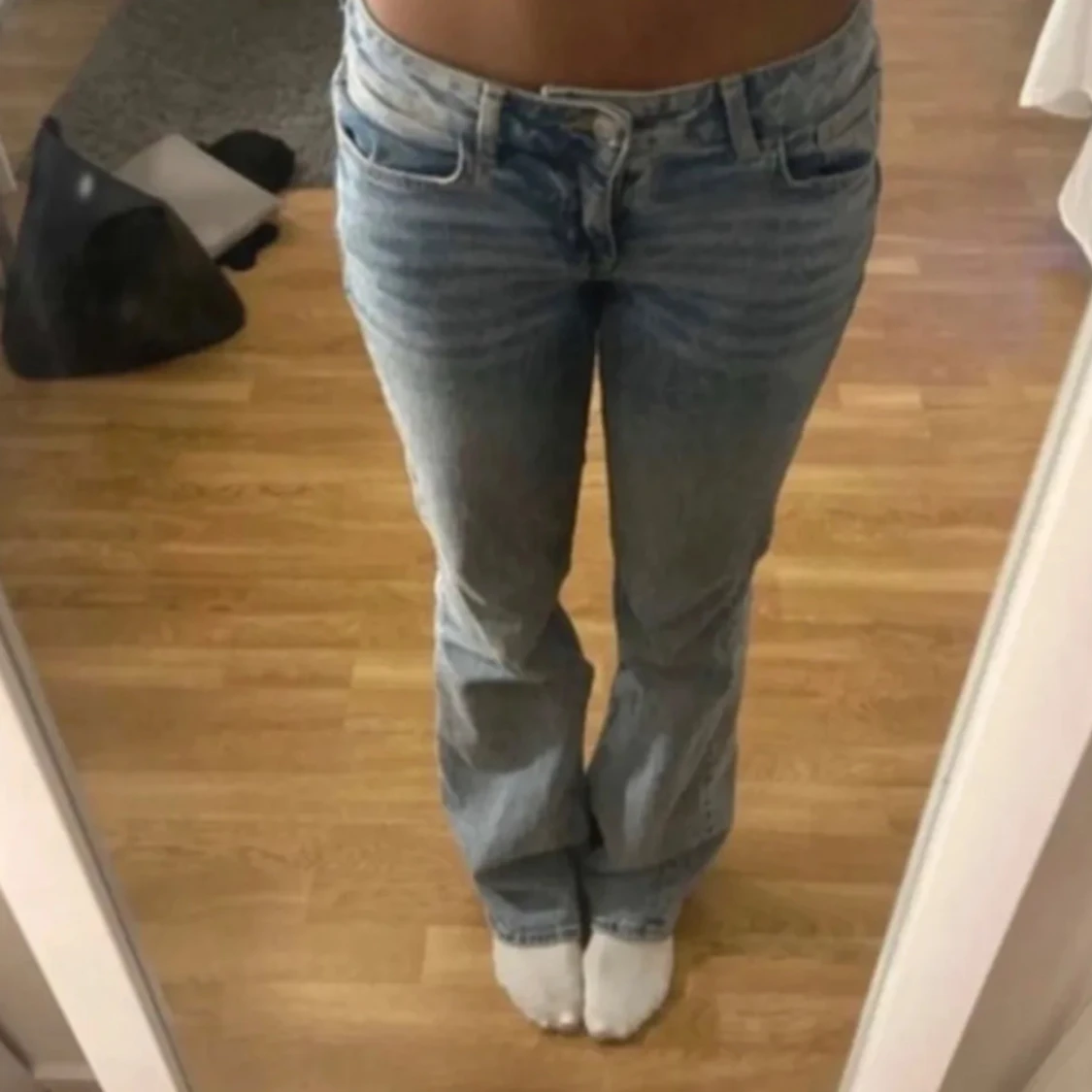 Lågmidjade jeans 