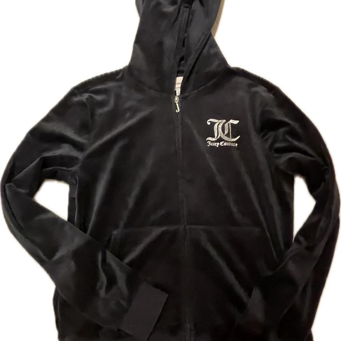 Populär juicy zip up hoodie💛