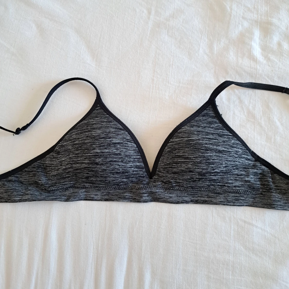 Svart grå bh - 90