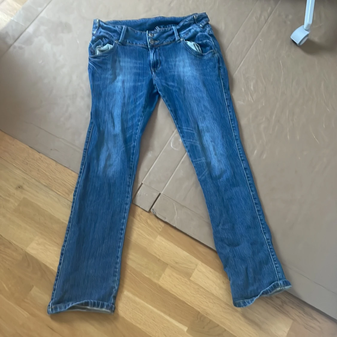 Lågmidjade jeans