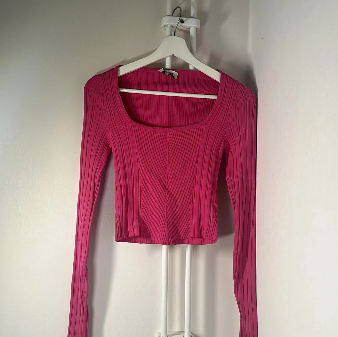 Långärmad rosa tröja 